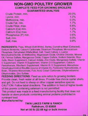 Poultry Grower Feed 1
