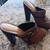 Coach "Rana" Stud Suede & Leather Clogs 1 thumbnail