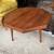 VINTAGE WALNUT OCTANGULAR TABLE 5 thumbnail