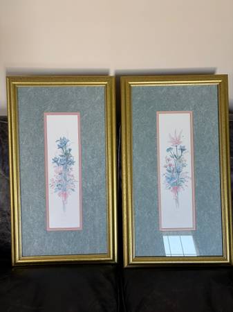 2 Framed art work 1