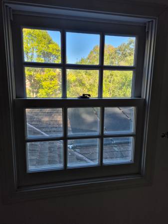 FLASH SALE!!! 27.5x34” Double hung window with storm panel 1