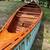 Old Town Canoe - wood/canvas 18' w/motor & accessories 2 thumbnail