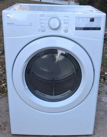 LG High Efficiency Electric Dryer Free Delivery 1