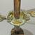 RARE TABLE CANDELABRA REPAIR PROJECT 10-CANDLE, CIRCULAR, ORNATE BRASS 6 thumbnail