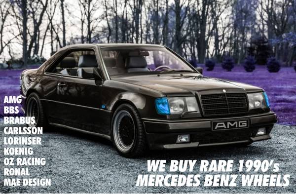 Vintage 1990s Mercedes-Benz Tuner Gear: Wheels, Parts, Brochures, Post 1