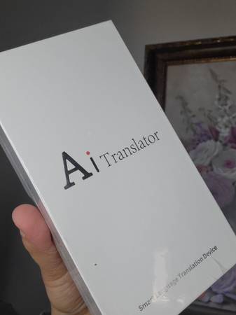 AI Translator ブラック AI Translation Glasses with Over 144 Languages Real-Time