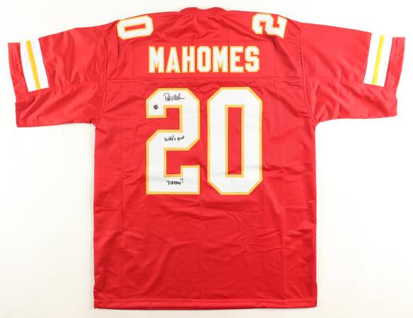 Patrick Mahomes signed Jersey 1