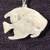 .925 Sterling Silver Angel Fish Pendant 8.7g 1 1/2" 38MM 4 thumbnail