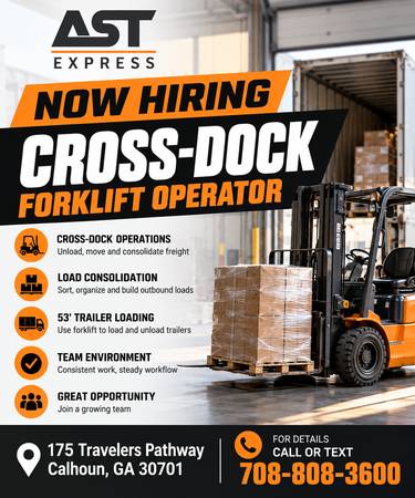 Cross-Dock Forklift Operator 1