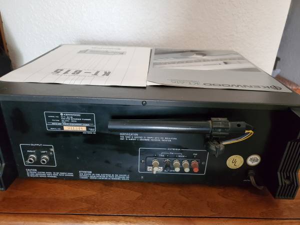 Sintonizador analógico Kenwood KT-615 - $17562960751831169122