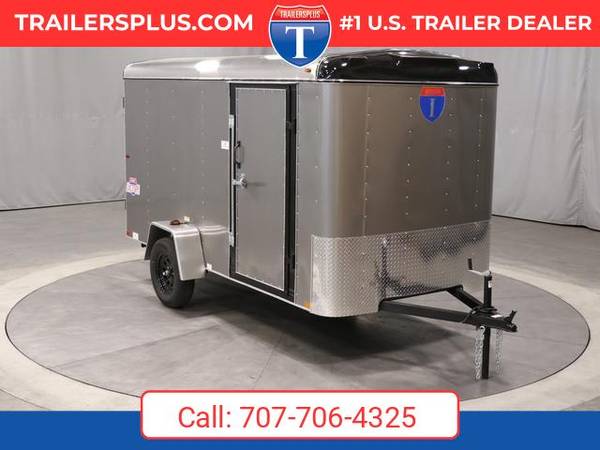 2026 Interstate 6X12 Victory Enclosed Cargo Trailer Pewter 1