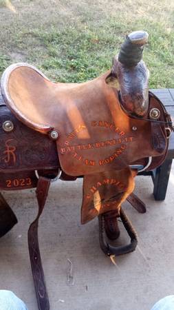 Roping saddle 1