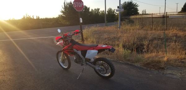 Honda Kawasaki motorcycles CRF Z1000