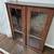 Wood cabinets with glass shelves & glass door. Price for all 4 1 thumbnail