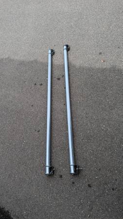 Chrome bed rails Silverado Sierra 6 and 1/2 ft bed 1