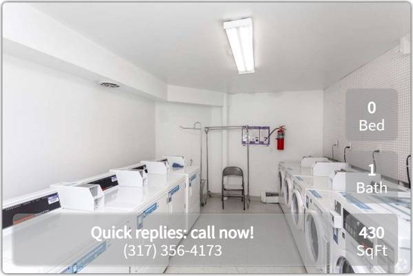 Perfect location with gorgeous views! Apartment! 430 Sq Ft! 1