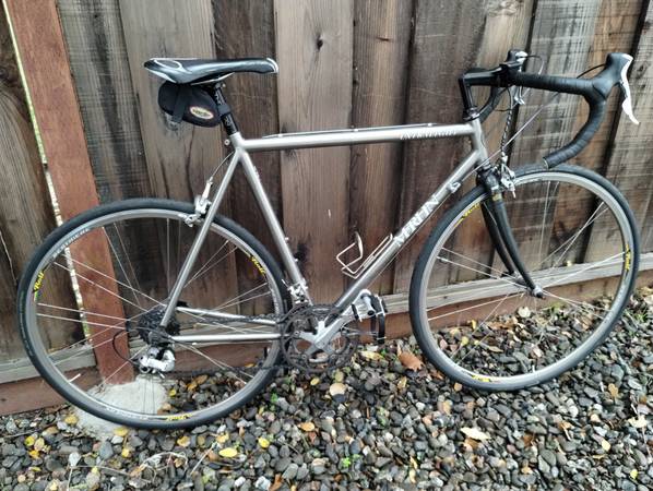 Merlin Extralight Titanium 54cm with Dura Ace 1