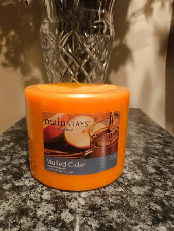 Big Scented Pillar Candle 1