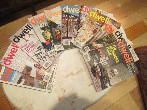 DWELL Magazines. 1