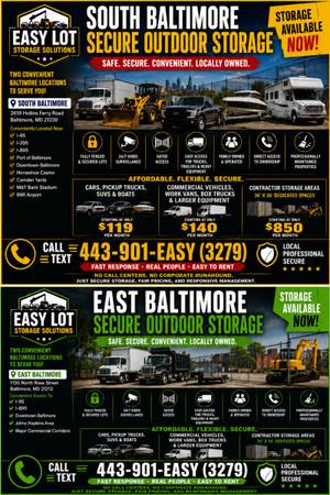 Secure Vehicle Storage Facility 1