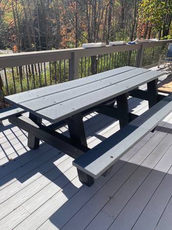Recycled Plastic Picnic table 1