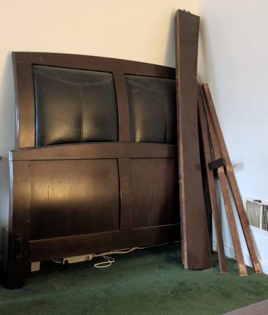 Queen bed frame 1