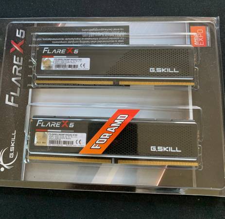 GSkill FlareX5 2x16gb 6000mhz CL36 RAM 1