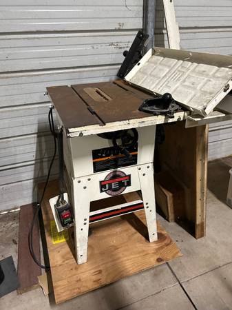 Jet table saw 1