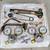 (VINTAGE)BRASS AIRCO OXYGEN AND ACETYLENE GAUGES 1 thumbnail