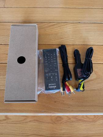 Brand New SONY DVD Remote, with Connection  Cords, MINT Condition! 1