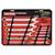 Craftsman 47046 12 pc. SAE Combination Wrench Set w/ organizer, USA 8 thumbnail