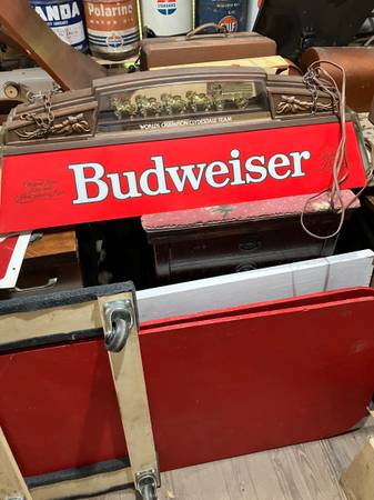 Budweiser pool table light 1