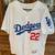 Clayton Kershaw LA Dodgers MLB Jersey Size 44 2 thumbnail