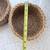 Hand woven baskets one oval 8Wx11Dx2H inches  and one  round 8Dx2H inches 5 thumbnail