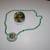 Vintage Green Bay Packers Paperweight and G Force Beads 1 thumbnail