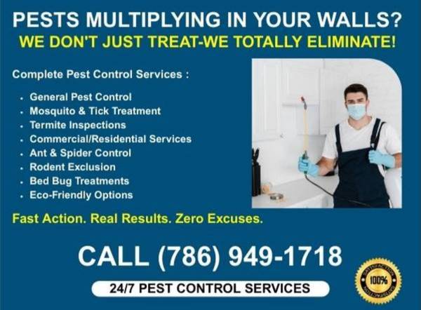 ⚡️MIAMI PEST CONTROL – FAST, PROFESSIONAL & TRUSTED 1
