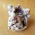 Japanese Okimomo Style Resin Figurine Three Men Drinking Around a Barr 1 thumbnail