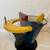 Retro vintage Italian geometric Memphis table Postmodern 1980s DELIVER 16 thumbnail