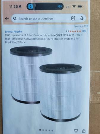 Air purifier filter 1