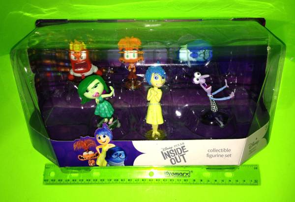 Disney Pixar Inside Out Collectible 6 Piece Figure Set __ New 1