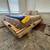 Queen Bed Frame Hand Hewn Reclaimed Antique Barn Wood Hardwood Platfor 1 thumbnail