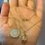 Yellow Gold Necklace with Cute Cat Pendant 8 thumbnail