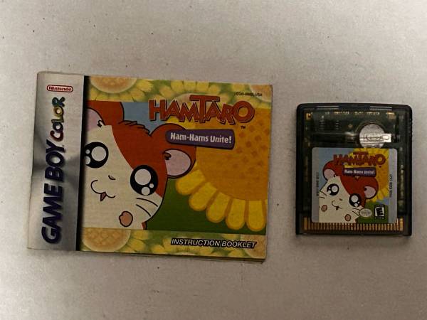 Video Game Gameboy Hamtaro Ham-hams 1