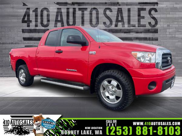 2009 Toyota Tundra Double Cab Short Bed - $19,950 (Bonney Lake, WA)63474606127747120