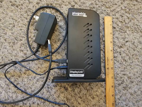 Plugable - USB 2.0 and USB-C Universal Laptop Docking Station for Wind 1
