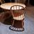Oak drop leaf Table and 2 chairs 1 thumbnail