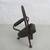 Antique Cast Iron Flat Iron Clothes Press & Folk Art Holder 2 thumbnail