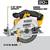 DEWALT 20V MAX 6-1/2-Inch Circular Saw Kit with 5.0-Ah Battery Charger 9 thumbnail