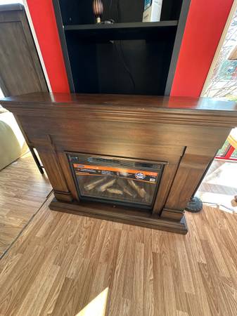 Scratch & dent fireplace mantle 1