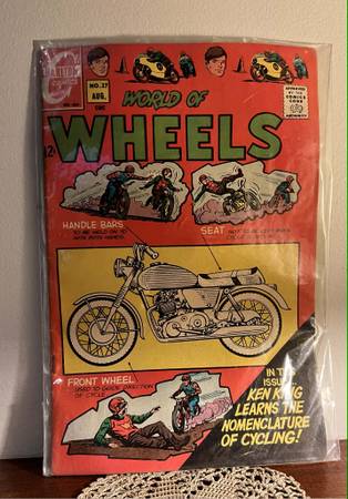 Vintage Comic Book - World of Wheels 1